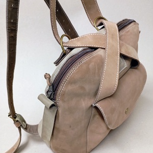 Háti/váll táska_mogyoró - Meska.hu