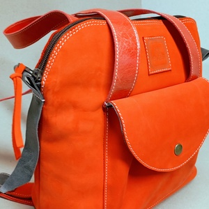 Háti/váll táska_korall - Meska.hu