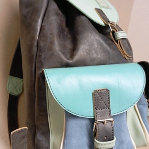 Klasszikus hátizsák_ szines/1 - Meska.hu