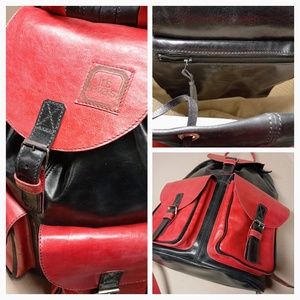 Klasszikus hátizsák_ szines/3 - táska & tok - hátizsák - hátizsák - Meska.hu