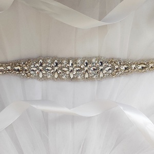 Menyasszonyi öv - esküvő - kiegészítők - öv & pánt - Meska.hu