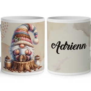 Névvel kérhető - Kávés manó csüccs mintás bögre, Otthon & Életmód, Konyhafelszerelés, tálalás, Tálalás, Bögre & Csésze, , MESKA