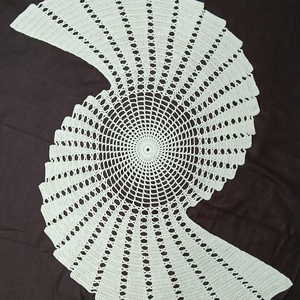 'Kagyló' terítő - Meska.hu