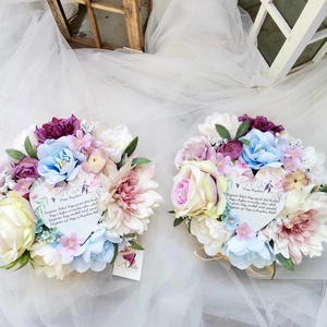 Szülőköszöntő ajándék szett (pasztell_kék_közepes boxok) Valami kék  - esküvő - emlék & ajándék - köszönőajándék - Meska.hu