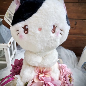 Ballagási csokor cica plüssel, ballagás csokor, óvoda, iskola _cica plüss - otthon & életmód - dekoráció - virágdísz és tartó - csokor & virágdísz - Meska.hu