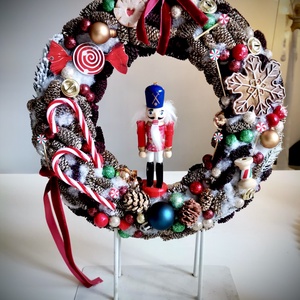 Diótörő mézeskalács  Ajtódísz, kopogtató  - Meska.hu