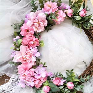 Négy évszak ajtódísz, kopogtató, tavasz, tél, mókus, vessző ajtódísz - otthon & életmód - dekoráció - ajtó- és ablak dekoráció - ajtódísz & kopogtató - Meska.hu