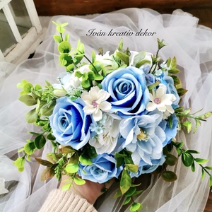 Vákuumos autódísz, autokorso, valami kék autó dísz - esküvő - dekoráció - helyszíni dekor - Meska.hu