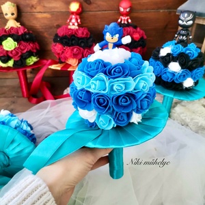 Ovis Ballagási csokor, Sonic  - otthon & életmód - virágdekoráció - virágok - virágcsokor - Meska.hu