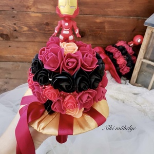 Ovis Ballagási csokor, vasember - otthon & életmód - virágdekoráció - virágok - virágcsokor - Meska.hu