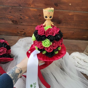 Ovis Ballagási csokor, Groot  - Meska.hu