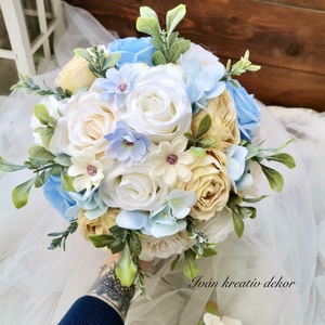 Menyasszonyi csokor, örökcsokor, örök csokor, esküvői dekoráció kitűző  - Meska.hu