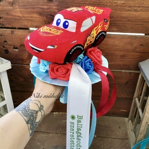 Ovis Ballagási csokor, villám mcqueen  - Meska.hu