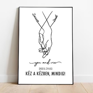 Összefonódott kezek poszter - Meska.hu