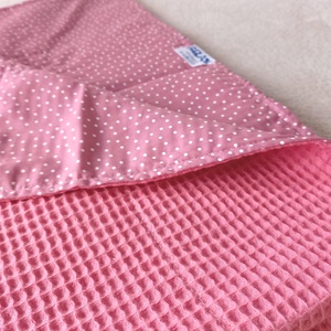 Korall Waffel Nyári takaró  - otthon & életmód - babaszoba, gyerekszoba - Meska.hu