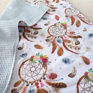 Álomfogó Waffel Nyári takaró  - baba - mama - baba ágynemű - babatakaró, gyerek pléd - Meska.hu