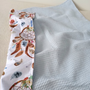 Álomfogó Waffel Nyári takaró  - baba - mama - baba ágynemű - babatakaró, gyerek pléd - Meska.hu