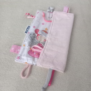 Ölelgető/morzsolgató kendő - Tündérke - játék & sport - 3 éves kor alattiaknak - alvóka & rongyi - Meska.hu