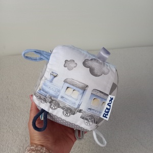 Si-hu-hu Minky Címke kocka / Babakocka - játék & sport - 3 éves kor alattiaknak - babakocka - Meska.hu