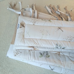 Három részes garnitúra: paplan+párna+rácsvédő /Szitakötő/, Otthon & Életmód, Babaszoba, gyerekszoba, Szett kiságyba, Varrás, MESKA