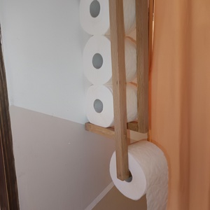 Fali wc papír tartó  - otthon & életmód - fürdőszoba - fürdőszobai tároló - Meska.hu