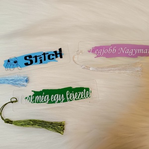 Plexi egyedi könyvjelző - könyv & zene - könyvjelző - Meska.hu