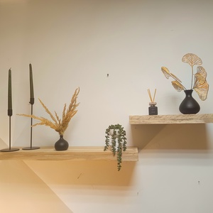 Tölgyfa lengőpolc.  - otthon & életmód - bútor - polc - Meska.hu