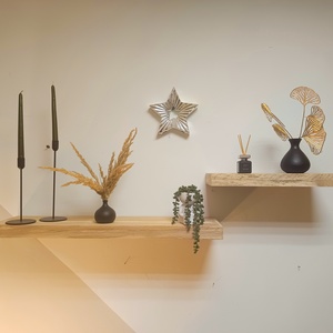 Tölgyfa lengőpolc.  - otthon & életmód - bútor - polc - Meska.hu