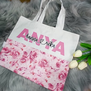 Anyák napi szett  - táska & tok - bevásárlás & shopper táska - shopper, textiltáska, szatyor - Meska.hu