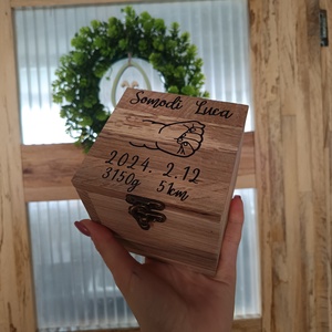 Zárható emlékdobozka - esküvő - emlék & ajándék - doboz - Meska.hu
