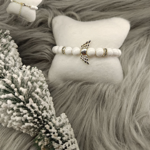 Angyalkás karkötő , Ékszer, Karkötő, Karkötő medállal, , MESKA