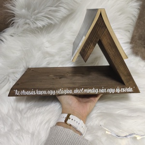 Könyvjelző fából  - könyv & zene - könyvjelző - Meska.hu