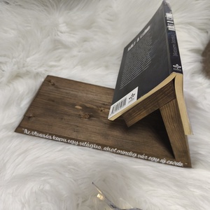 Könyvjelző fából  - könyv & zene - könyvjelző - Meska.hu