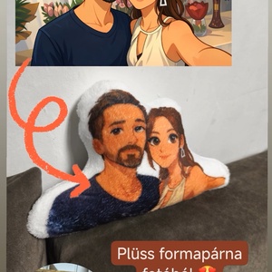 Szerelmes, páros formapárna , Otthon & Életmód, Lakástextil, Párna & Párnahuzat, Forma párna, Varrás, MESKA