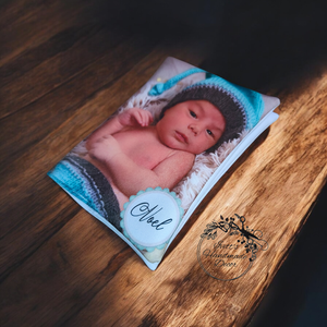 Egészségügyi kiskönyv borító, egyedi fényképpel, fotóval - baba - mama - babaemlékek - egészségügyi kiskönyv borító - Meska.hu