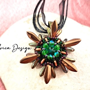 Bronzos Amara Medál Nyaklánccal - ékszer - nyaklánc - medálos nyaklánc - Meska.hu