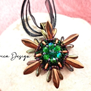 Bronzos Amara Medál Nyaklánccal - ékszer - nyaklánc - medálos nyaklánc - Meska.hu