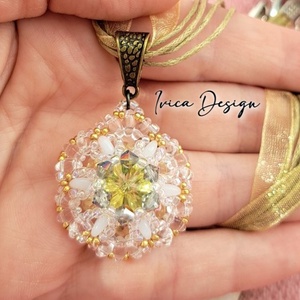 Arany Amira Medál Nyaklánccal - ékszer - nyaklánc - medálos nyaklánc - Meska.hu