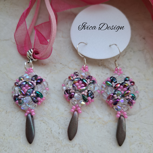 Kristályos Holiday Ékszerszett - Meska.hu