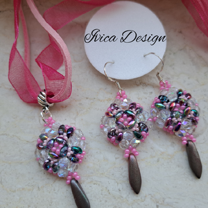 Kristályos Holiday Ékszerszett - ékszer - ékszerszett - Meska.hu