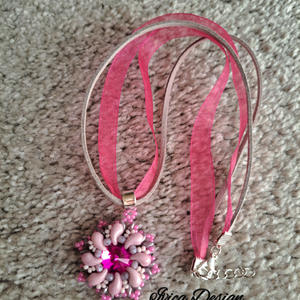 Amarillisz Medál Nyaklánccal - ékszer - nyaklánc - medálos nyaklánc - Meska.hu