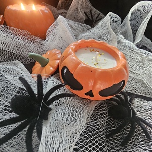 Halloween gyertya - otthon & életmód - gyertya, illat, aroma - gyertya - Meska.hu