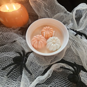 Tökös gyertya - otthon & életmód - gyertya, illat, aroma - gyertya - Meska.hu