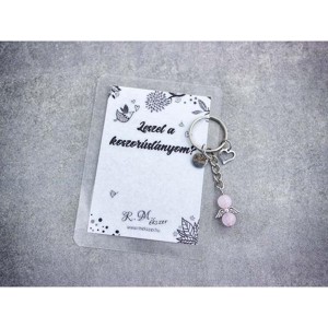 Leszel a koszorúslányom kulcstartó rózsakvarccal, Esküvő, Meghívó & Kártya, Tanú felkérő, , MESKA