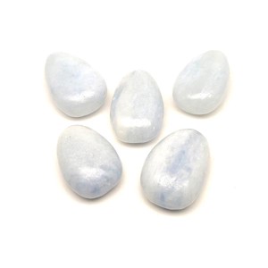 25/30mm Kék kalcit csepp, Kellékek & szerszámok, Ásvány alapanyag, Marokkő, , MESKA