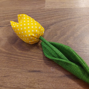 Textil tulipán , Otthon & Életmód, Dekoráció, Asztal és polc dekoráció, Asztaldísz, Varrás, MESKA