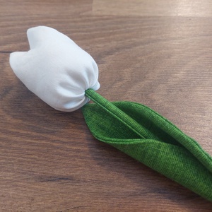 Textil tulipán , Otthon & Életmód, Dekoráció, Asztal és polc dekoráció, Asztaldísz, Varrás, MESKA