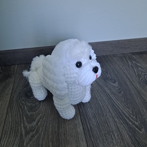 Bichon kutyus  - játék & sport - plüssállat & játékfigura - kutya - Meska.hu