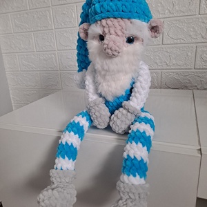 Karácsonyi manó  - játék & sport - plüssállat & játékfigura - manó - Meska.hu