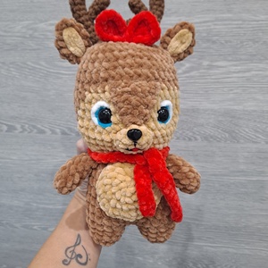 Rénszarvas , Játék & Sport, Plüssállat & Játékfigura, Plüss mesefigurák, Horgolás, MESKA